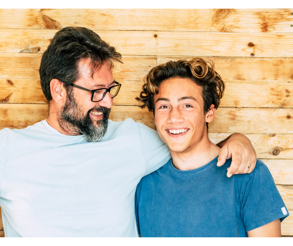 Father and teenage son experiencing relationship difficulties that may be mistaken for parental alienation